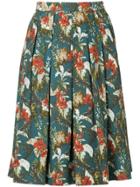 Loveless Floral Flared Skirt - Multicolour