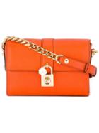 'dolce' Shoulder Bag, Women's, Yellow/orange, Leather, Dolce & Gabbana