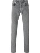 Dior Homme Slim Fit Jeans, Men's, Size: 32, Grey, Cotton/spandex/elastane