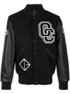 Opening Ceremony - Patch Bomber Jacket - Unisex - Leather/nylon/polyester/wool - S, Black, Leather/nylon/polyester/wool
