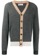 Brunello Cucinelli Classic Knitted Cardigan - Grey