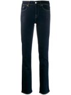 7 For All Mankind High Rise Slim-fit Jeans - Blue