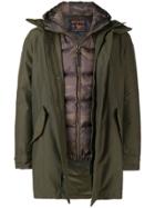 Woolrich Padded Loose Coat - Green