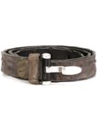 Ivo Scunzani 'nilocitus' Slip Fastening Belt