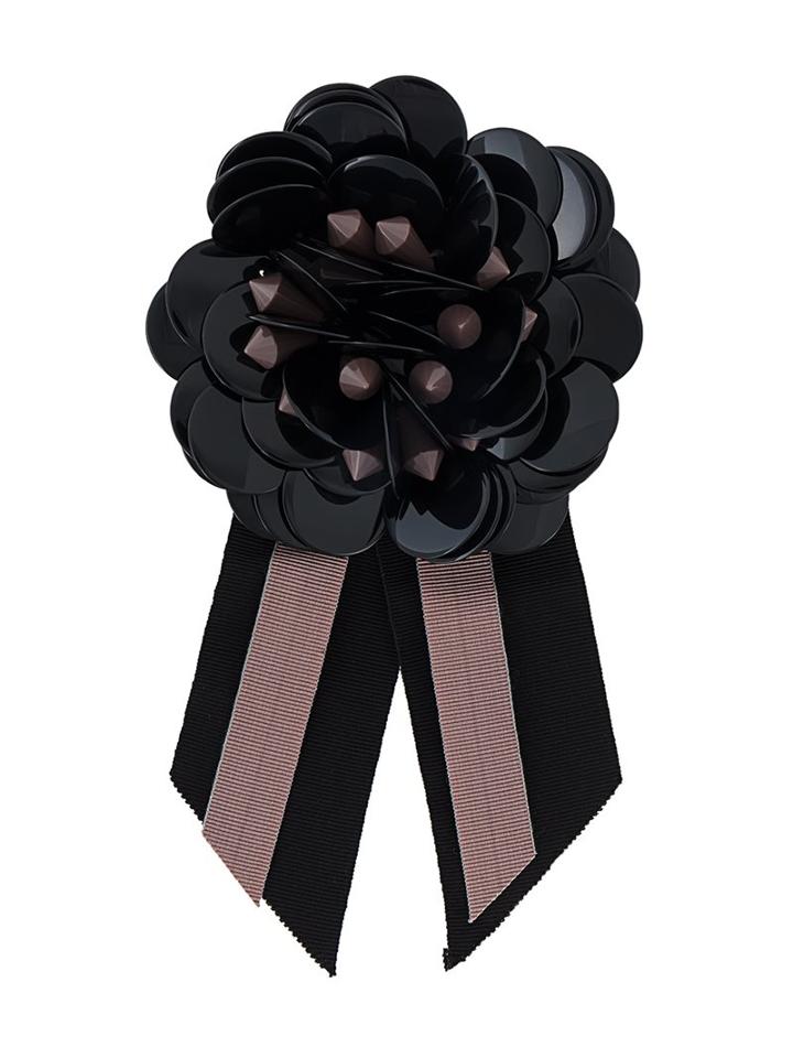 P.a.r.o.s.h. 'bethne' Brooch, Women's, Black
