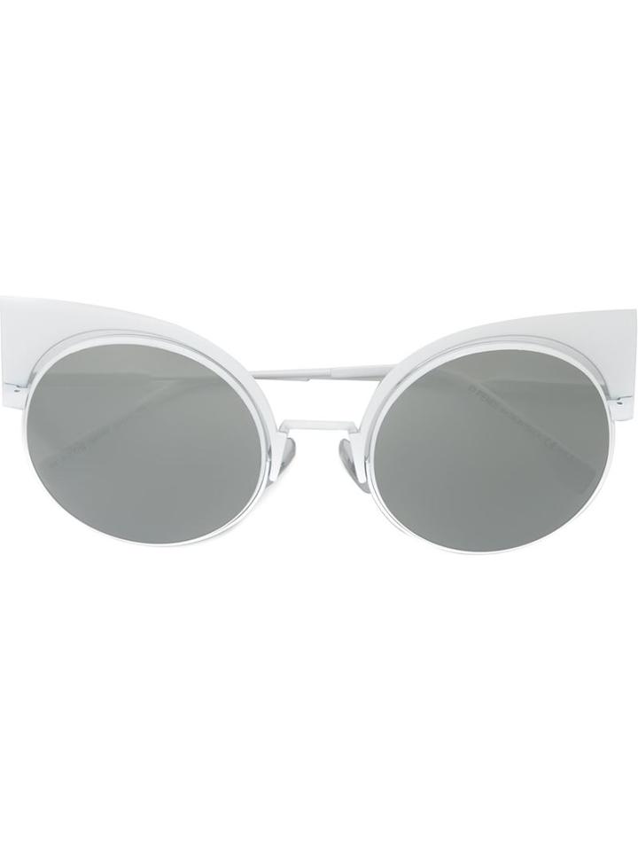 Fendi 'eyeshine' Sunglasses, Women's, White, Acetate/metal (other)