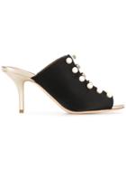 Malone Souliers Pearl Zada Mules - Black