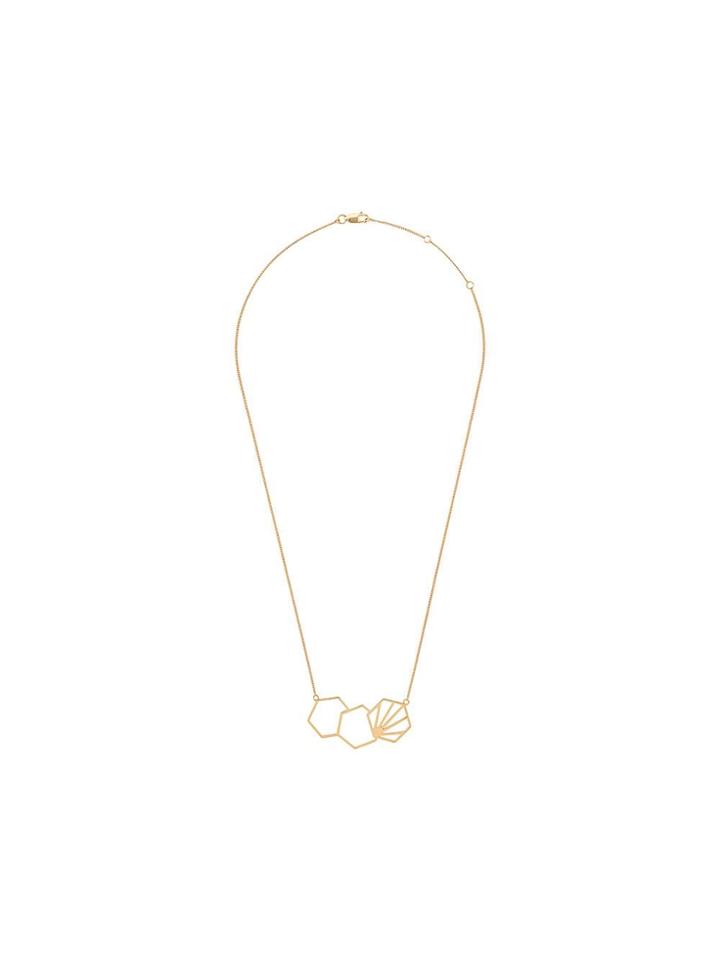 Rachel Jackson Serenity Statement Necklace - Gold