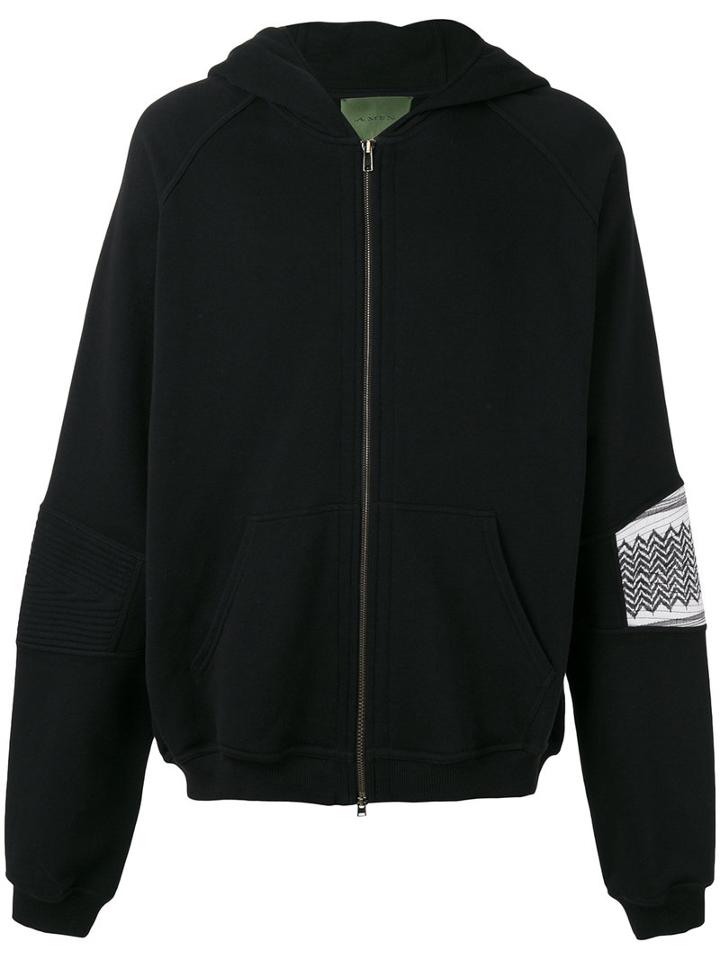 Amen - Zip Hoodie - Men - Cotton - 50, Black, Cotton