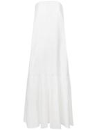 Osklen Long Strapless Dress - White