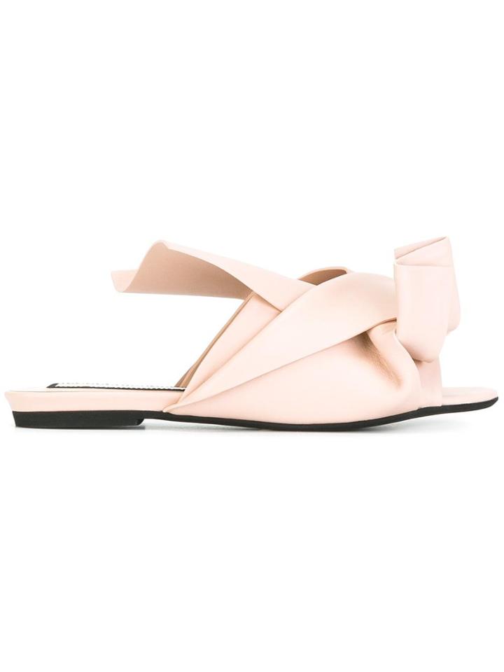 No21 Tie Knot Sandals - Nude & Neutrals