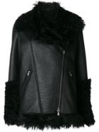 Giada Benincasa Shearling Coat - Black