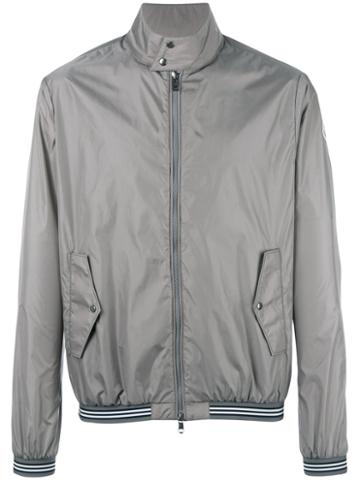 Moncler Lamy Bomber Jacket, Men's, Size: V, Grey, Polyamide
