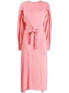 Stella Mccartney Layered Midi Dress - Pink