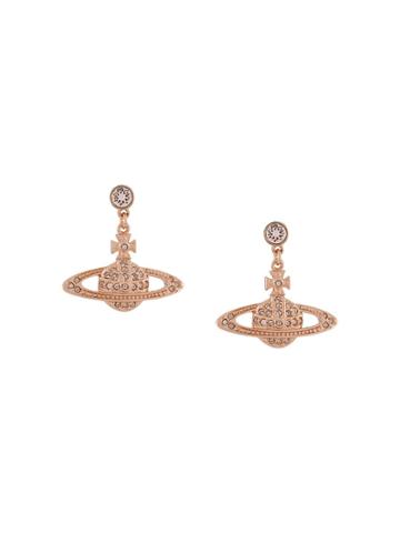 Vivienne Westwood Bas Relief Drop Earrings - Pink