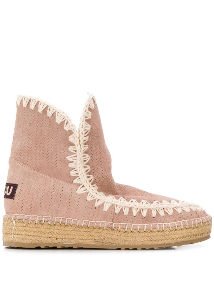 Mou Eskimo 18 Ankle Boots - Pink