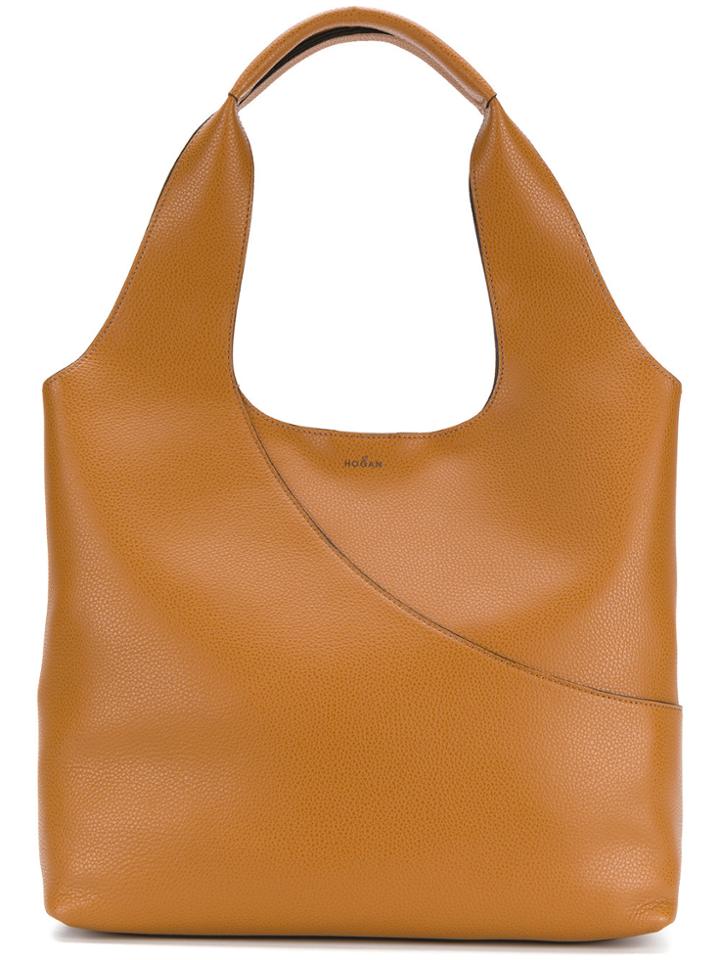 Hogan Shopper Tote - Brown