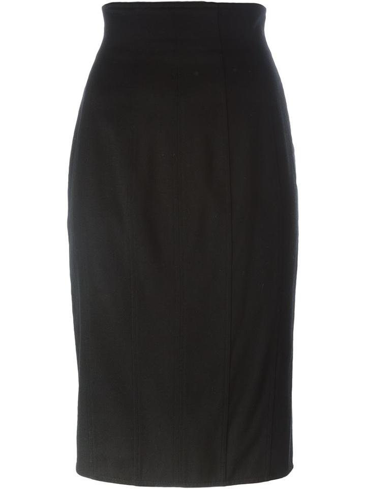 Christian Dior Vintage Midi Pencil Skirt