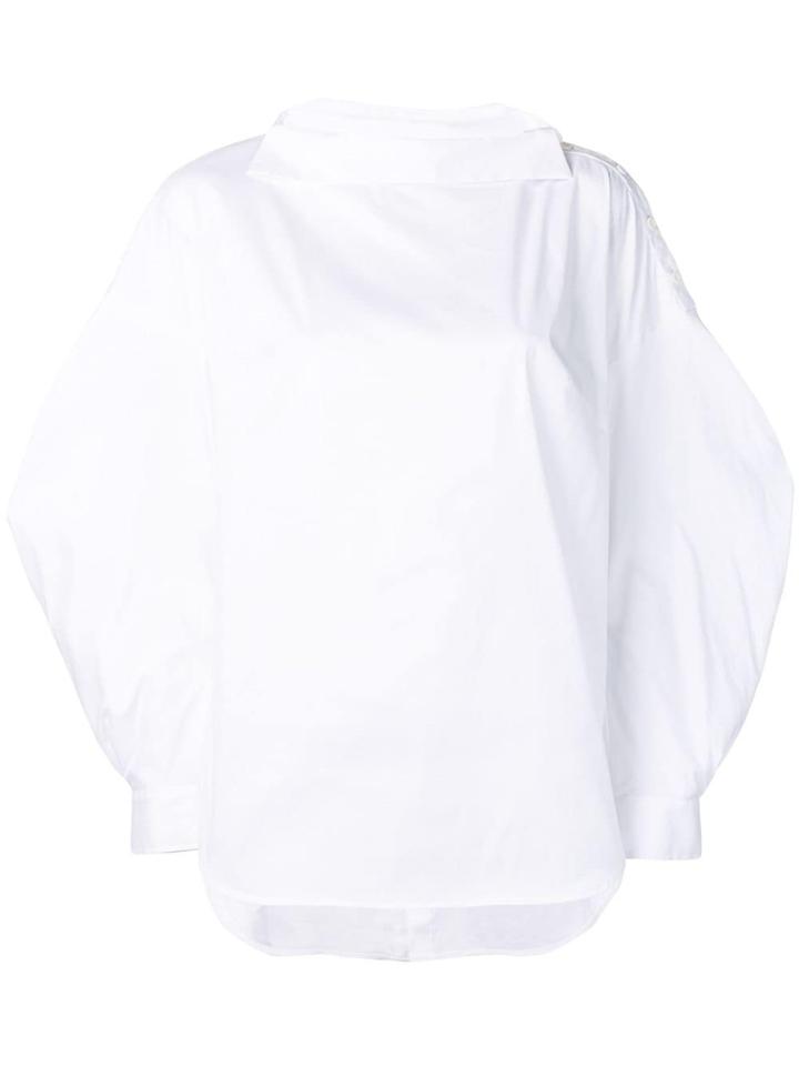 Enföld Puff Sleeve Blouse - White