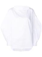 Enföld Puff Sleeve Blouse - White