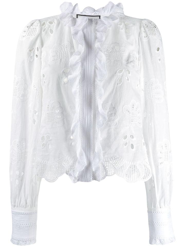 Alexis Broderie Anglaise Blouse - White