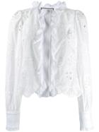 Alexis Broderie Anglaise Blouse - White