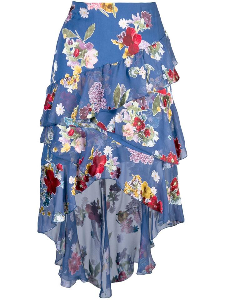 Alice+olivia Mariel Asymmetric Dress - Multicolour