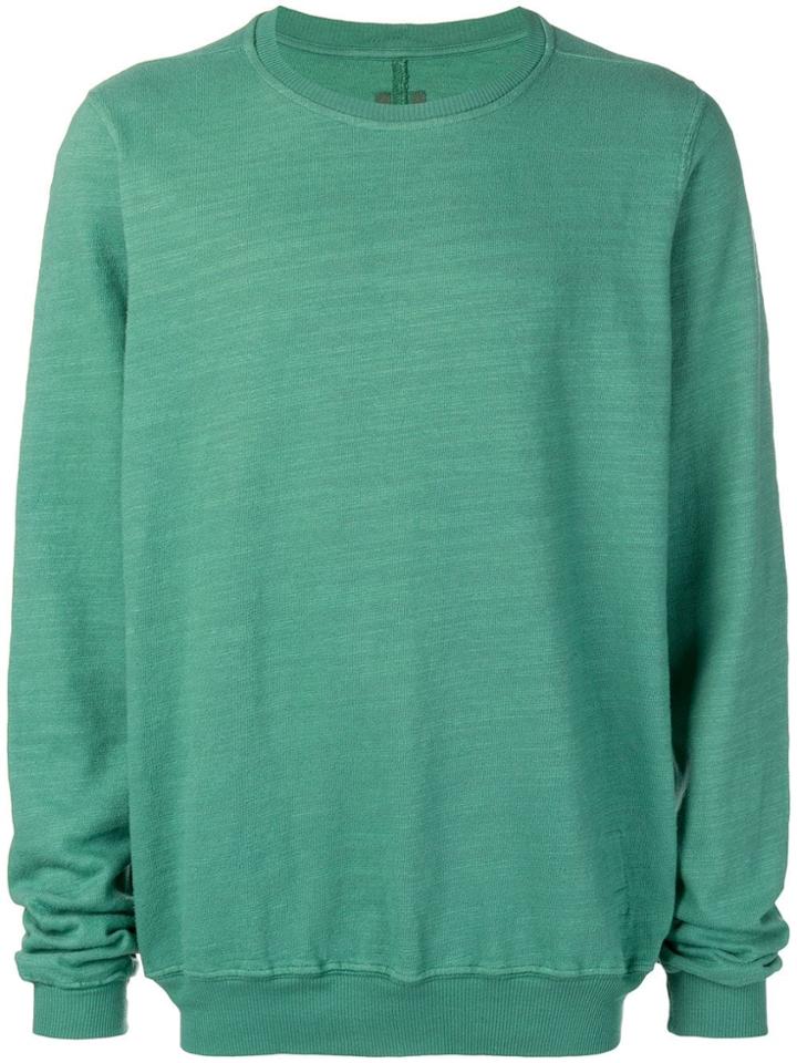 Rick Owens Drkshdw Crewneck Sweatshirt - Green