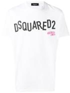 Dsquared2 Contrast Logo T-shirt - White