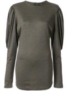 Isabel Marant Pouf-sleeve T-shirt - Green