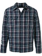 Ports V Padded Checked Jacket - Multicolour