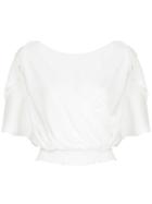 Guild Prime Cropped Short-sleeve Top - White