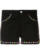 Love Moschino Embellished Trim Shorts - Black
