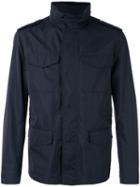 Tod's Cargo Jacket, Men's, Size: Xl, Blue, Cotton/polyester