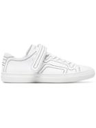 Pierre Hardy Match Low Top Sneakers - White