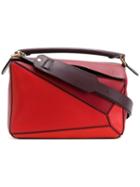 Loewe - 'puzzle' Bag - Women - Leather - One Size, Red, Leather
