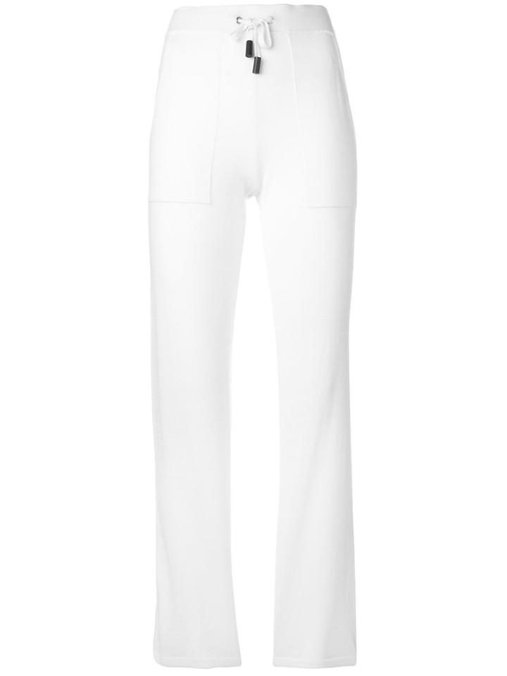 Eleventy Slouch Trousers - White