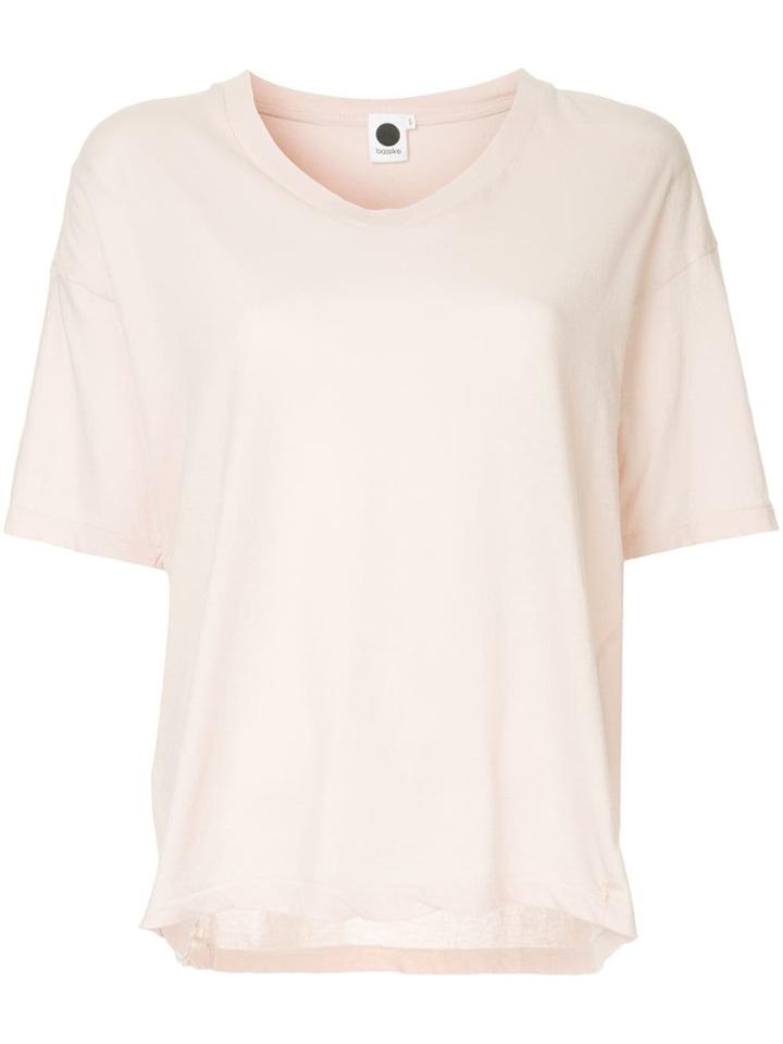Bassike Relaxed Vintage T-shirt - Pink