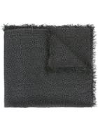 Ps By Paul Smith Heart Print Scarf, Men's, Black, Modal