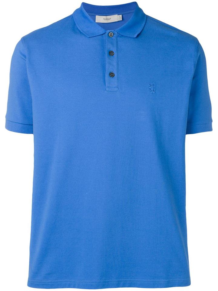 Pringle Of Scotland Logo Polo Shirt - Blue