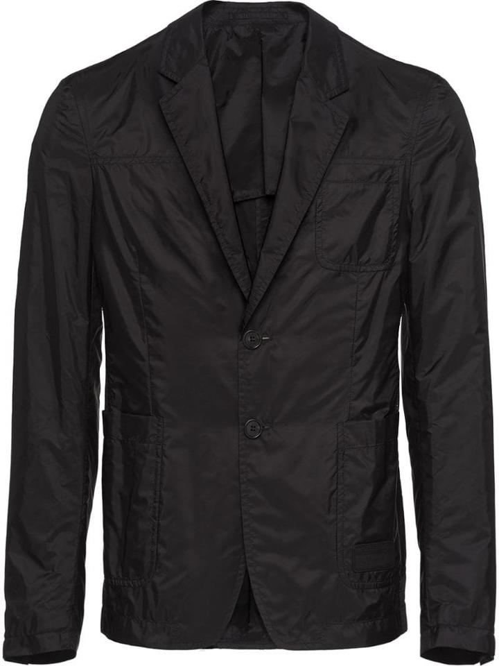 Prada Technical Nylon Blazer - Black