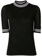Adidas Contrast Trim T-shirt - Black