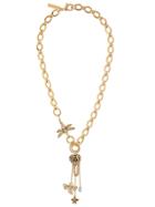 Alberta Ferretti Chunky Chain Necklace - Gold