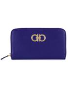 Salvatore Ferragamo Gancinci Zip Around Wallet