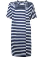 Sofie D Hoore Striped Dress, Women's, Size: 38, Blue, Cotton