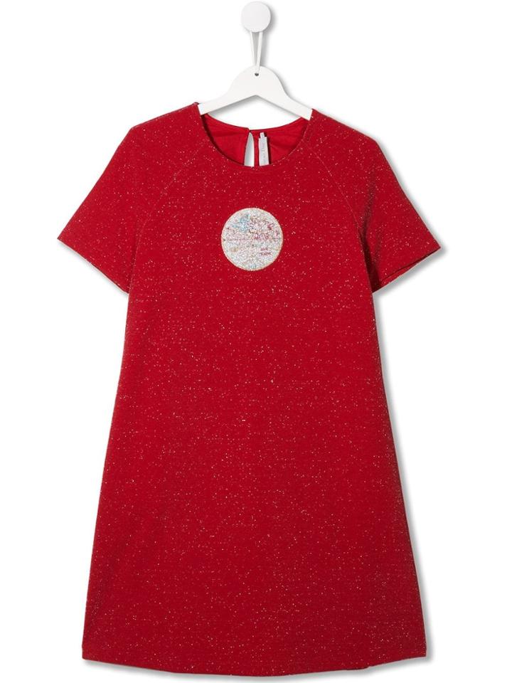 Baby Dior Flared Short Sleeve Dress
