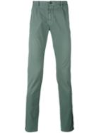 Incotex - Skinny Trousers - Men - Cotton/spandex/elastane - 32, Green, Cotton/spandex/elastane