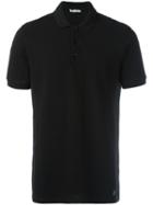 Versace Collection Classic Polo Shirt, Men's, Size: Xl, Black, Cotton