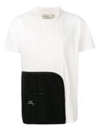 A-cold-wall* Contrast Panel T-shirt - White