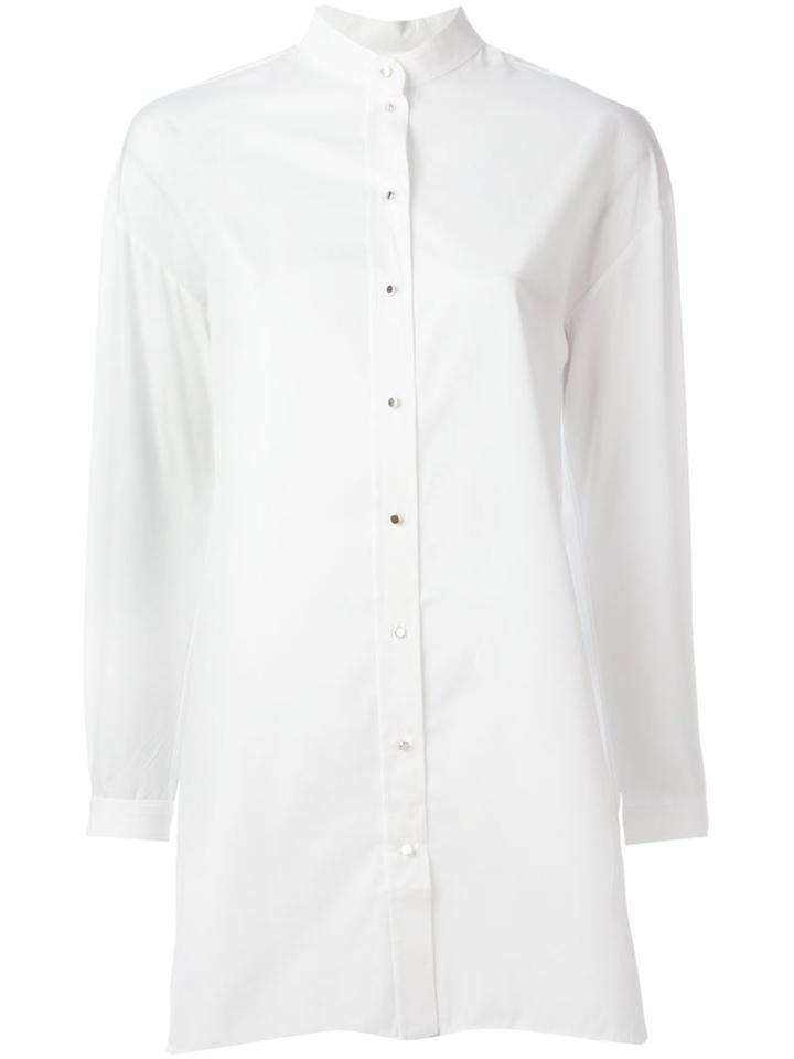 Victoria Victoria Beckham Long Band Collar Shirt